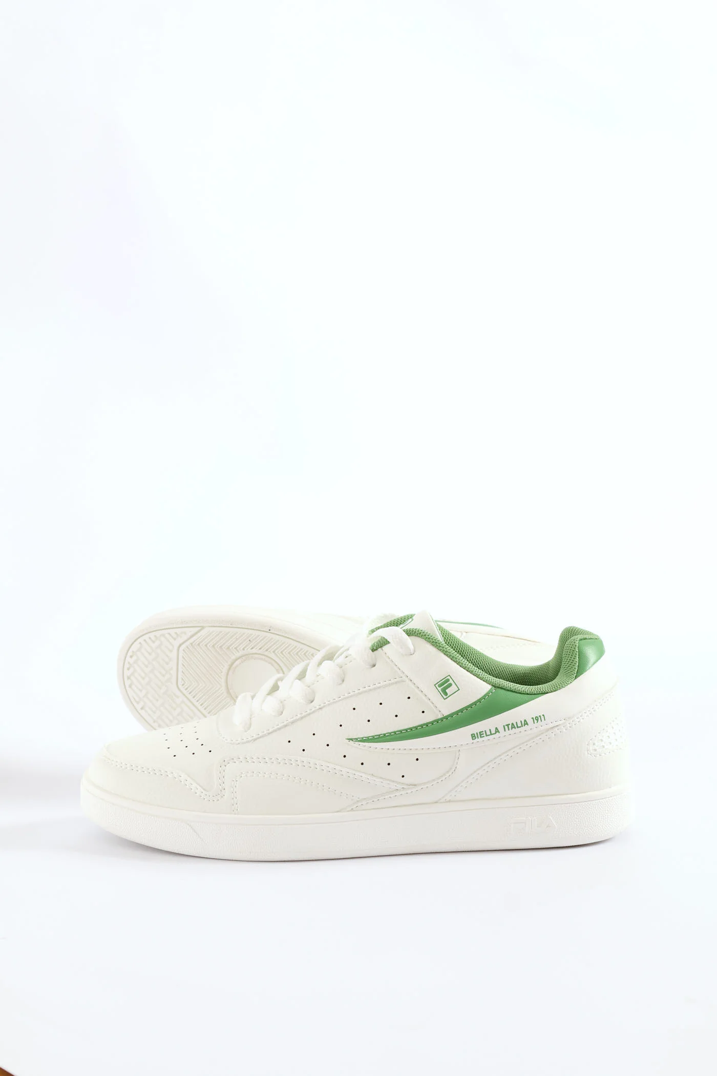 Iggy Court Sneaker - White/Green - Image 3