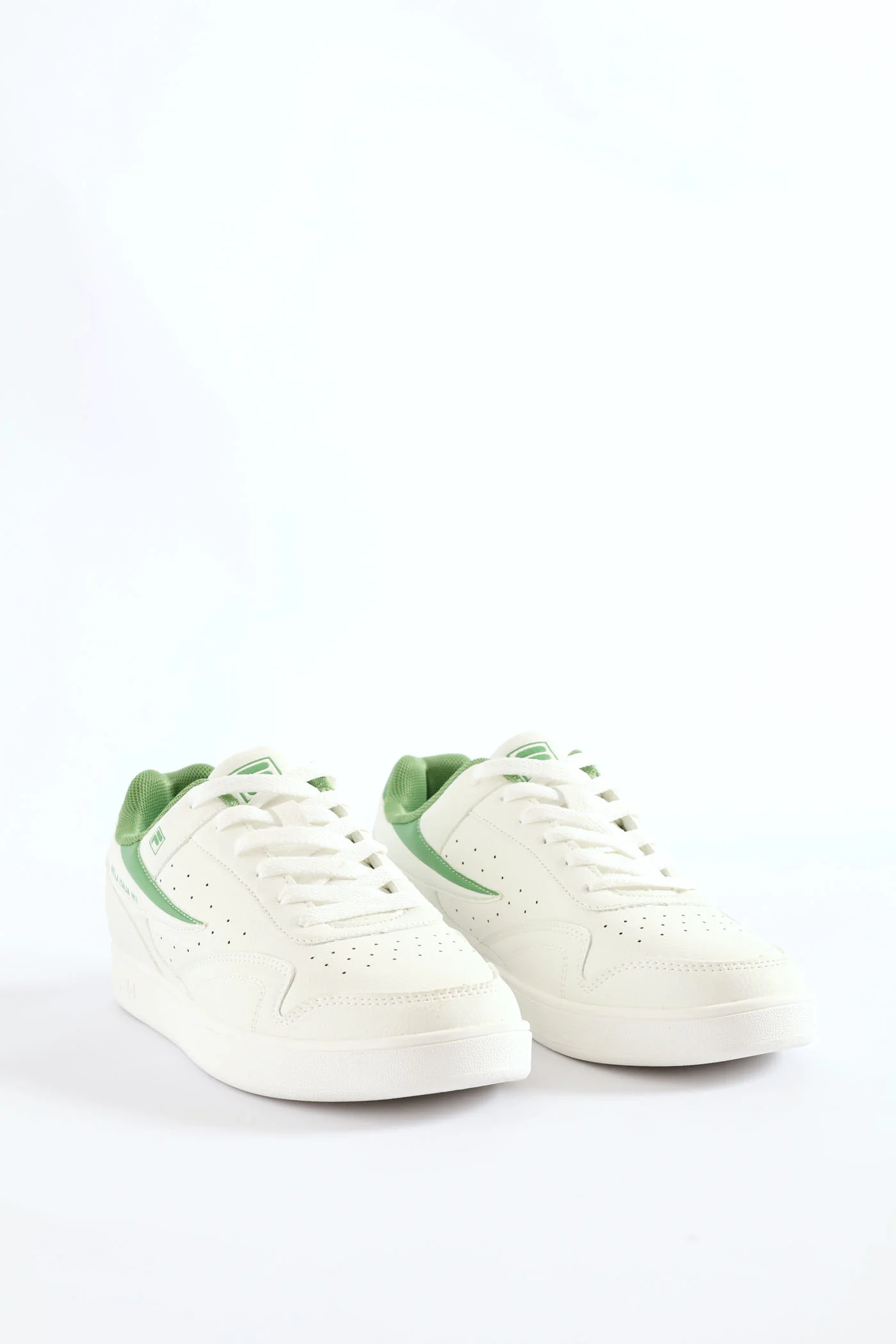 Iggy Court Sneaker - White/Green - Image 4