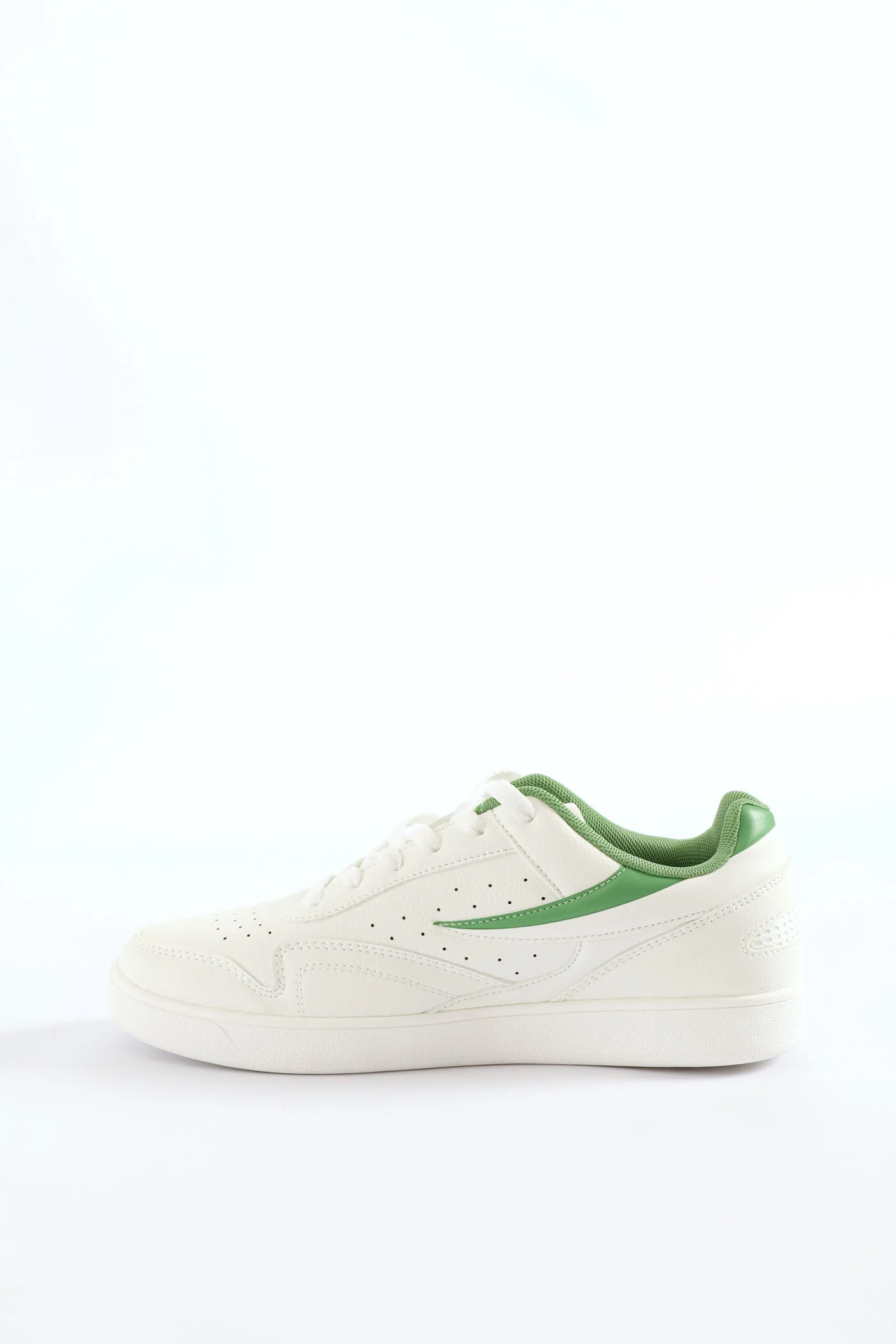 Iggy Court Sneaker - White/Green - Image 6