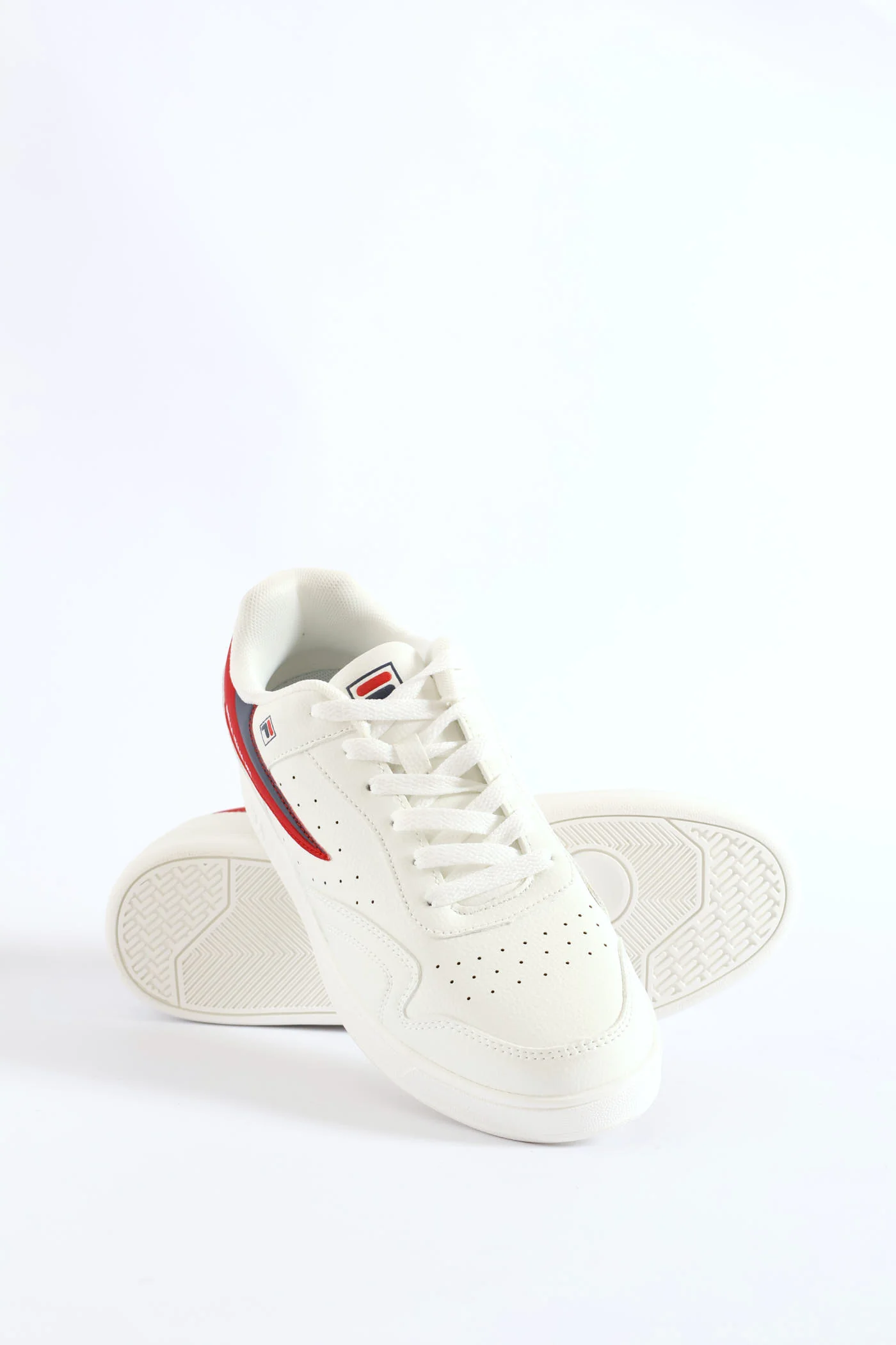 Iggy Court Sneaker - White/Navy - Image 6