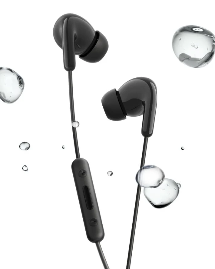In-Ear Headphones Type C - Black - Image 5