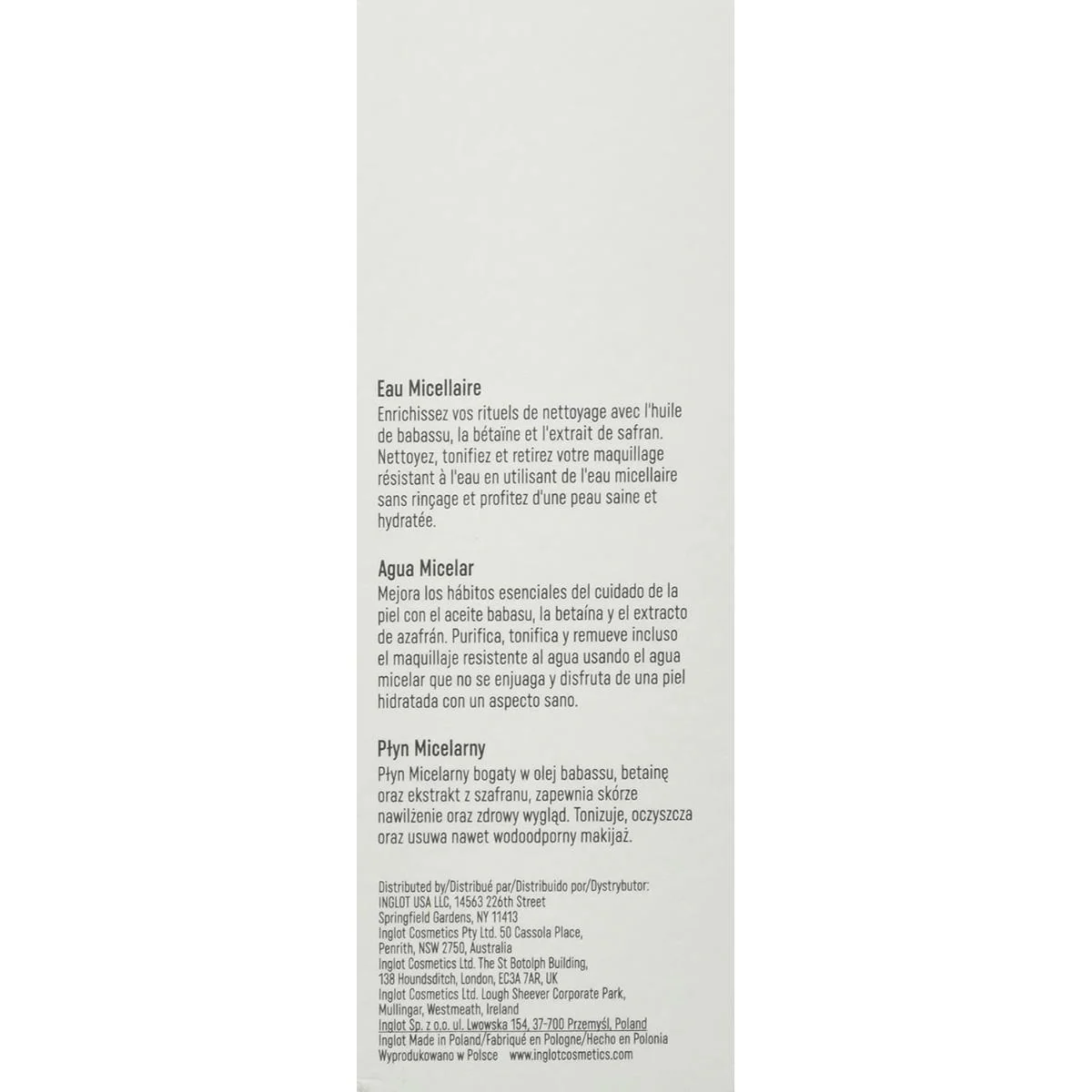 Inglot Lab Micellar Water - Image 5