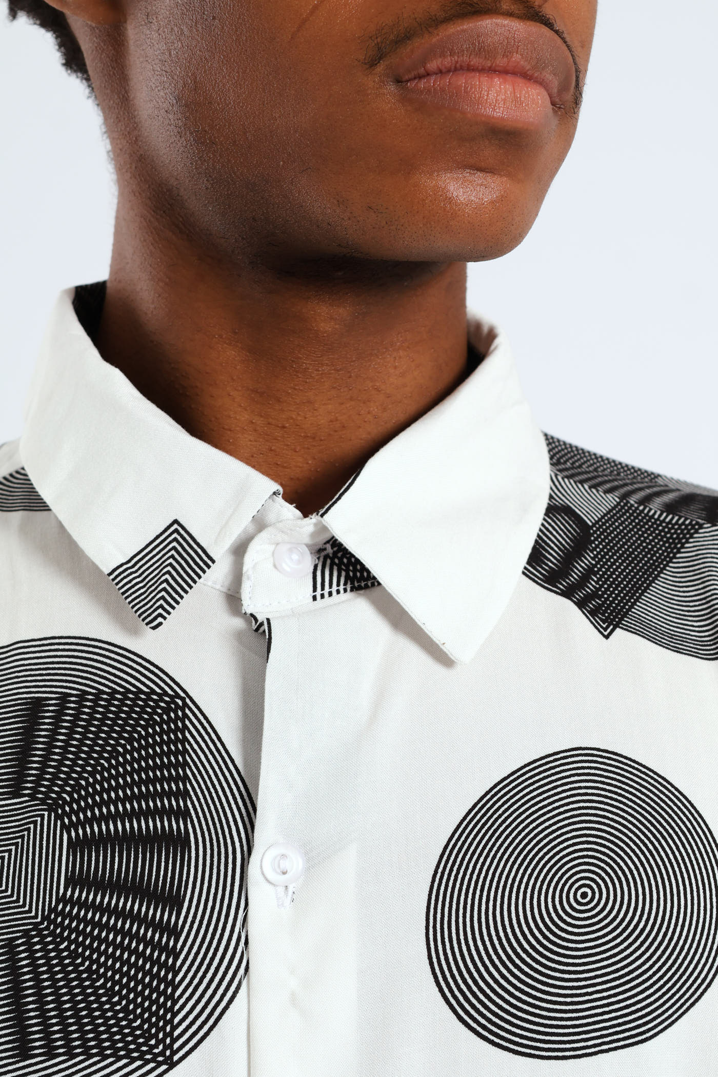 Inner Circle Viscose Shirt - White - Image 4