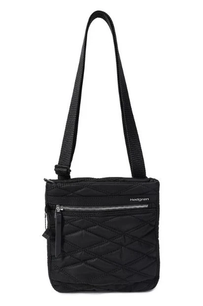 Inner City Quilted Shoulder Bag - Black - Image 2