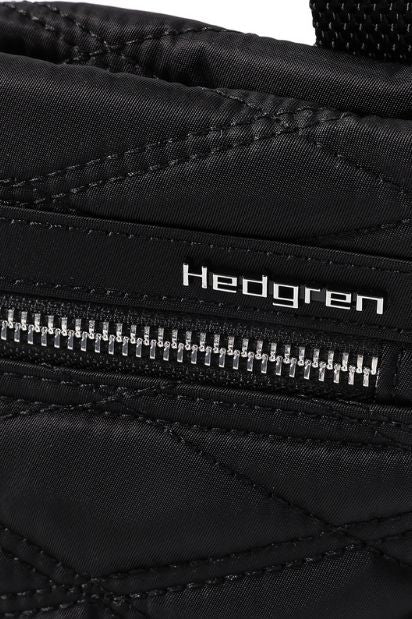 Inner City Quilted Shoulder Bag - Black - Image 6