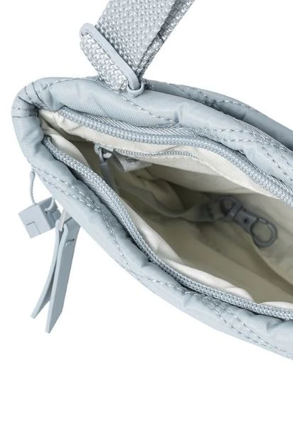 Inner City Quilted Shoulder Bag - Pearl Blue - Image 4