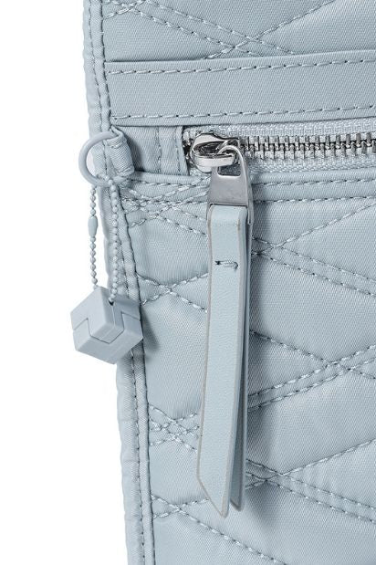 Inner City Quilted Shoulder Bag - Pearl Blue - Image 5