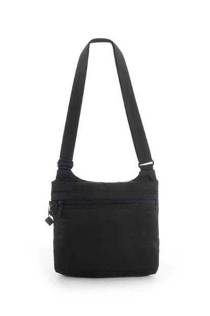 Inner City Shoulder Bag With RFID & Safety Hook - Black - Image 3