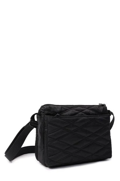 Inner City Small Quilt Shoulder Bag - Black - Image 3