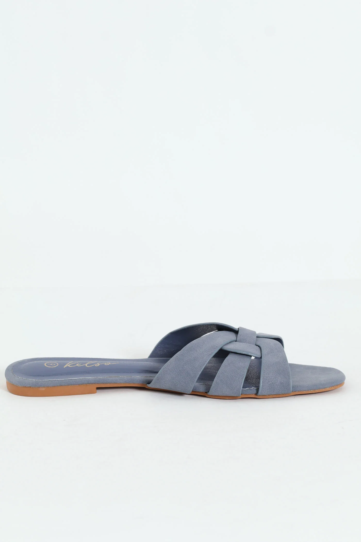 Interlink Basic Mule Sandal - Duck Egg - Image 3