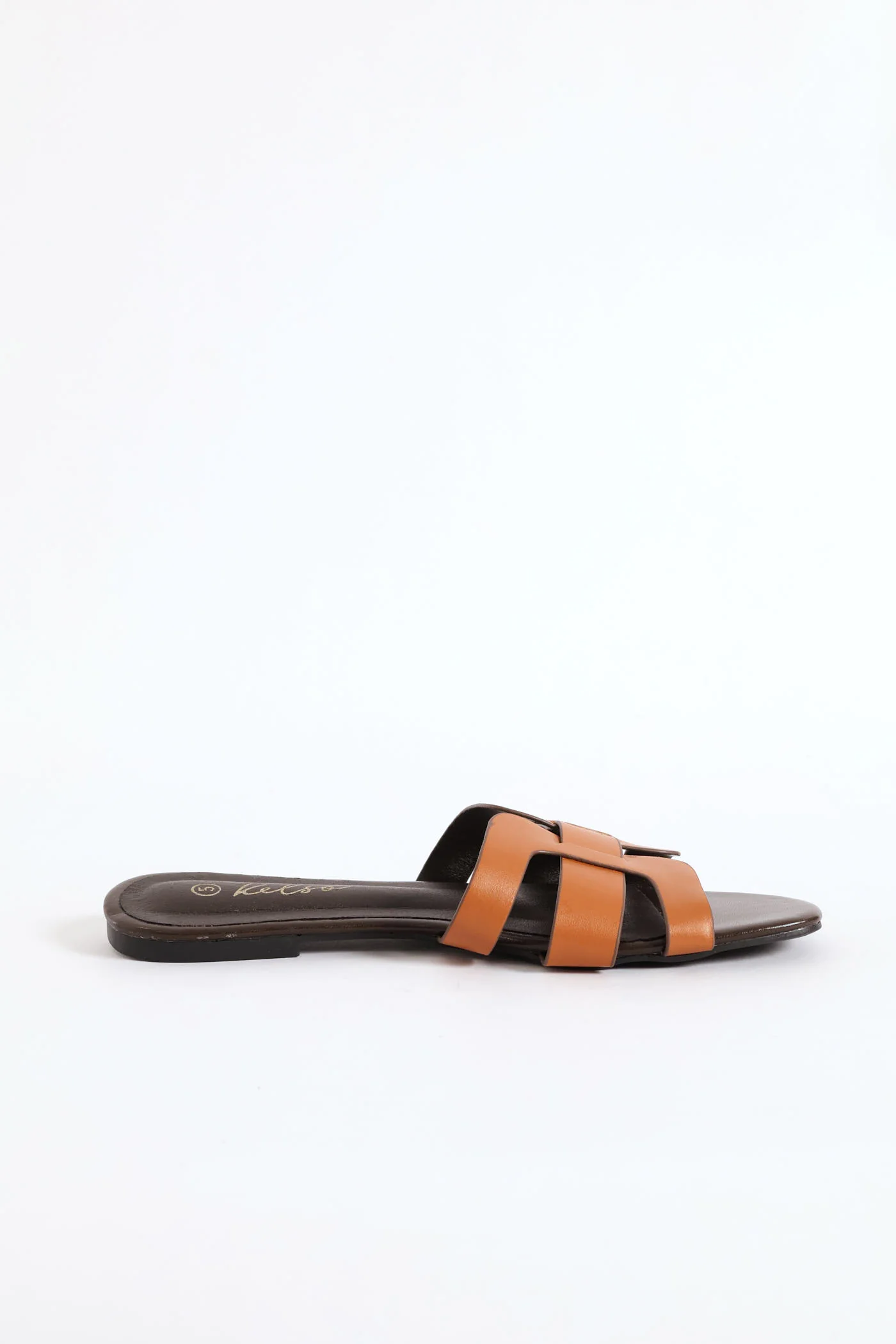 Interlinked Mule With Edgestain Sandal - Tan - Image 3