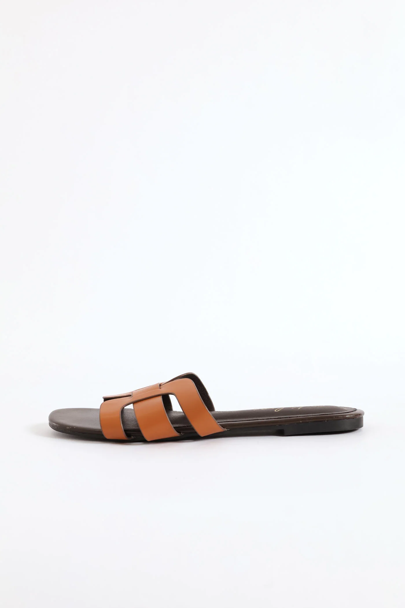 Interlinked Mule With Edgestain Sandal - Tan - Image 4