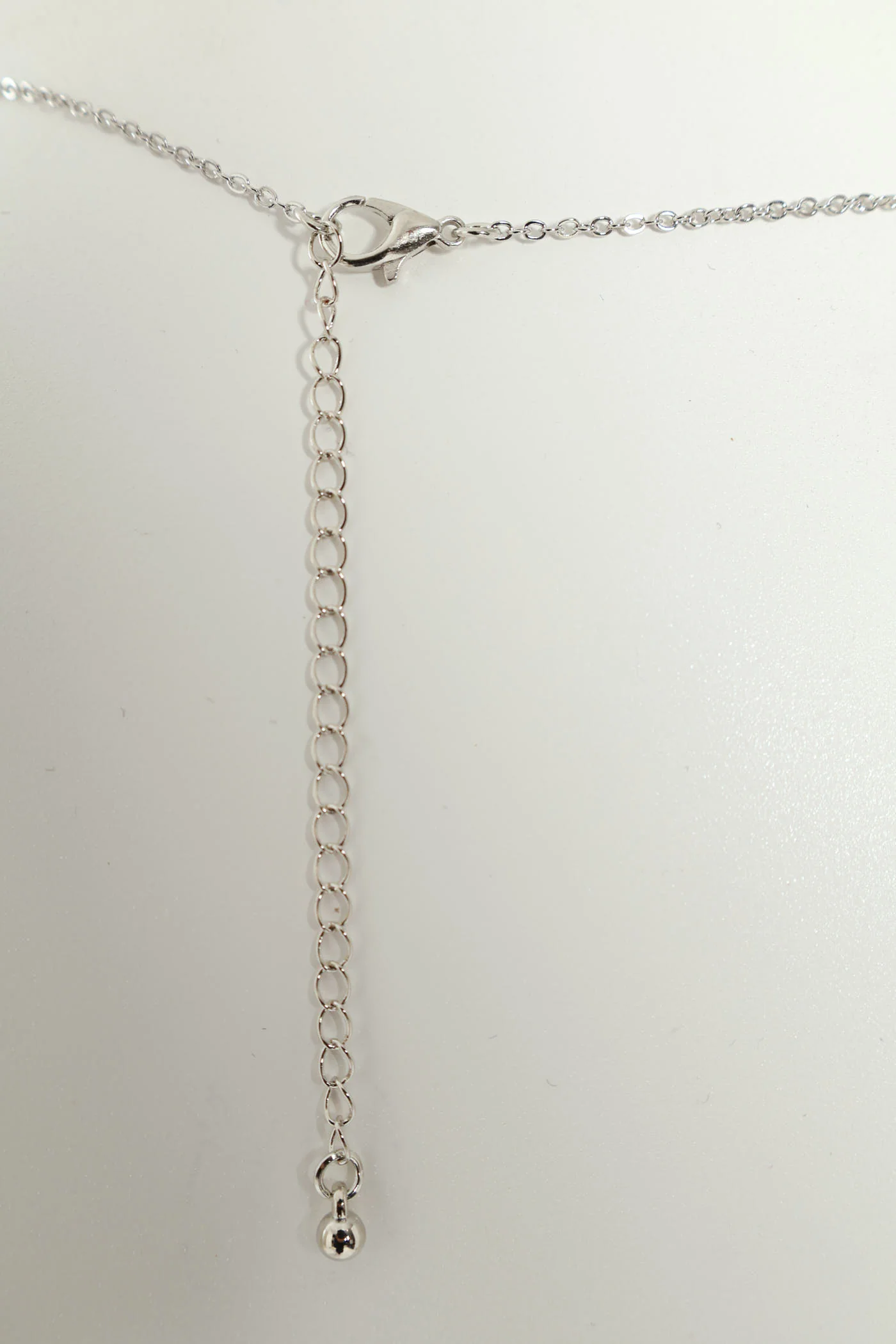 Intertwined Pendant Necklace - Silver - Image 2