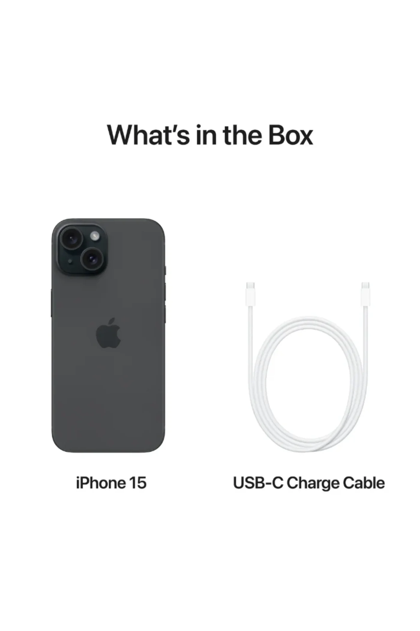 iPhone 15 128GB Cellphone - Black - Image 4
