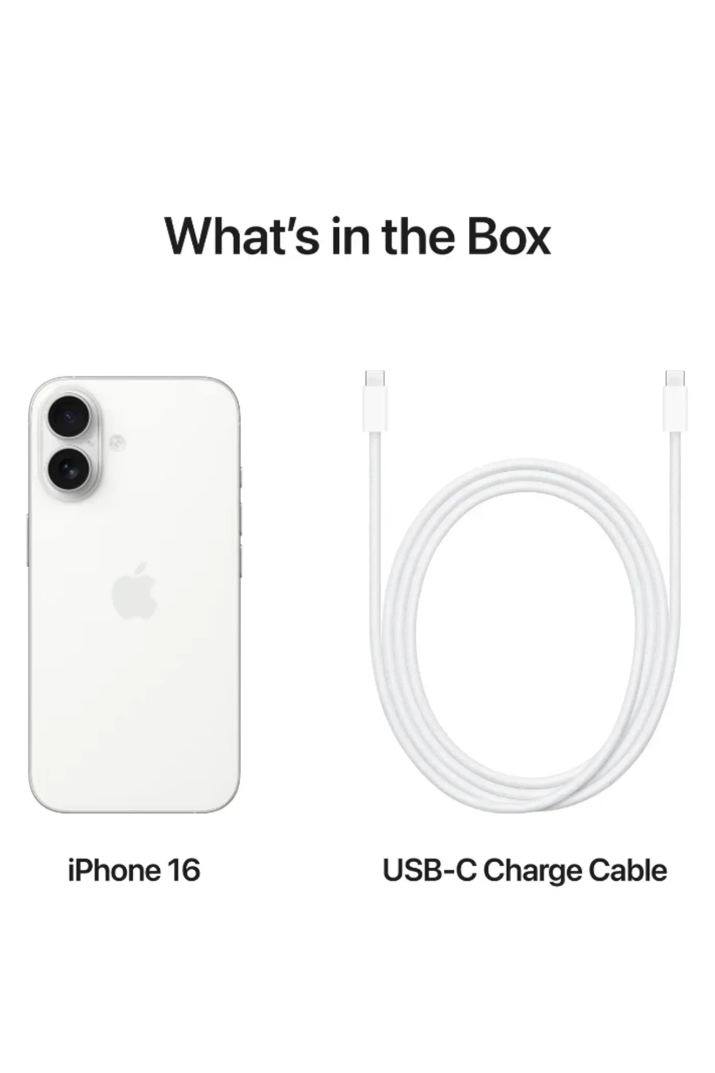 iPhone 16 128GB Cellphone - White - Image 4