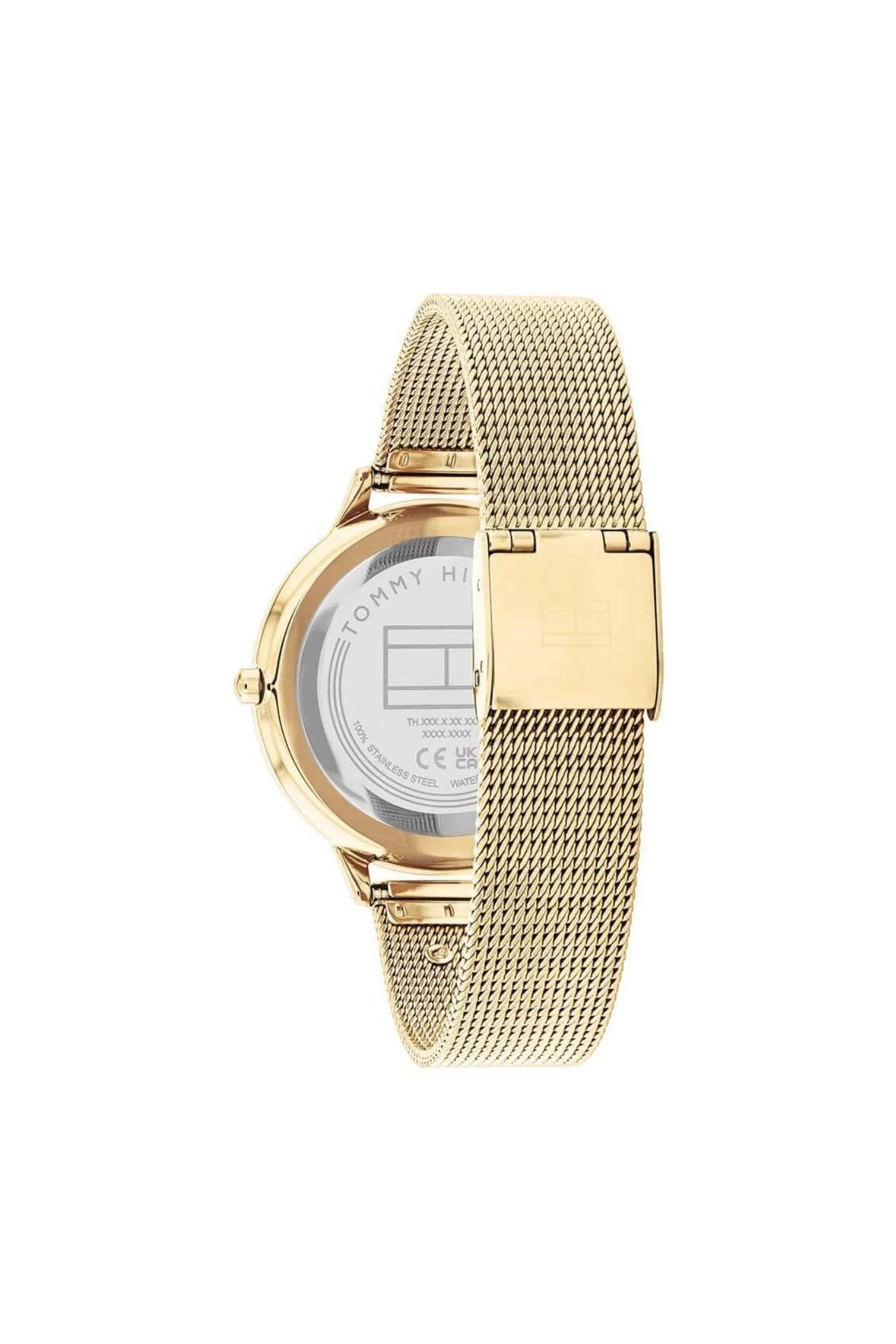 Iris Womens Stainless Steel Quartz Watch - Gold - Image 4