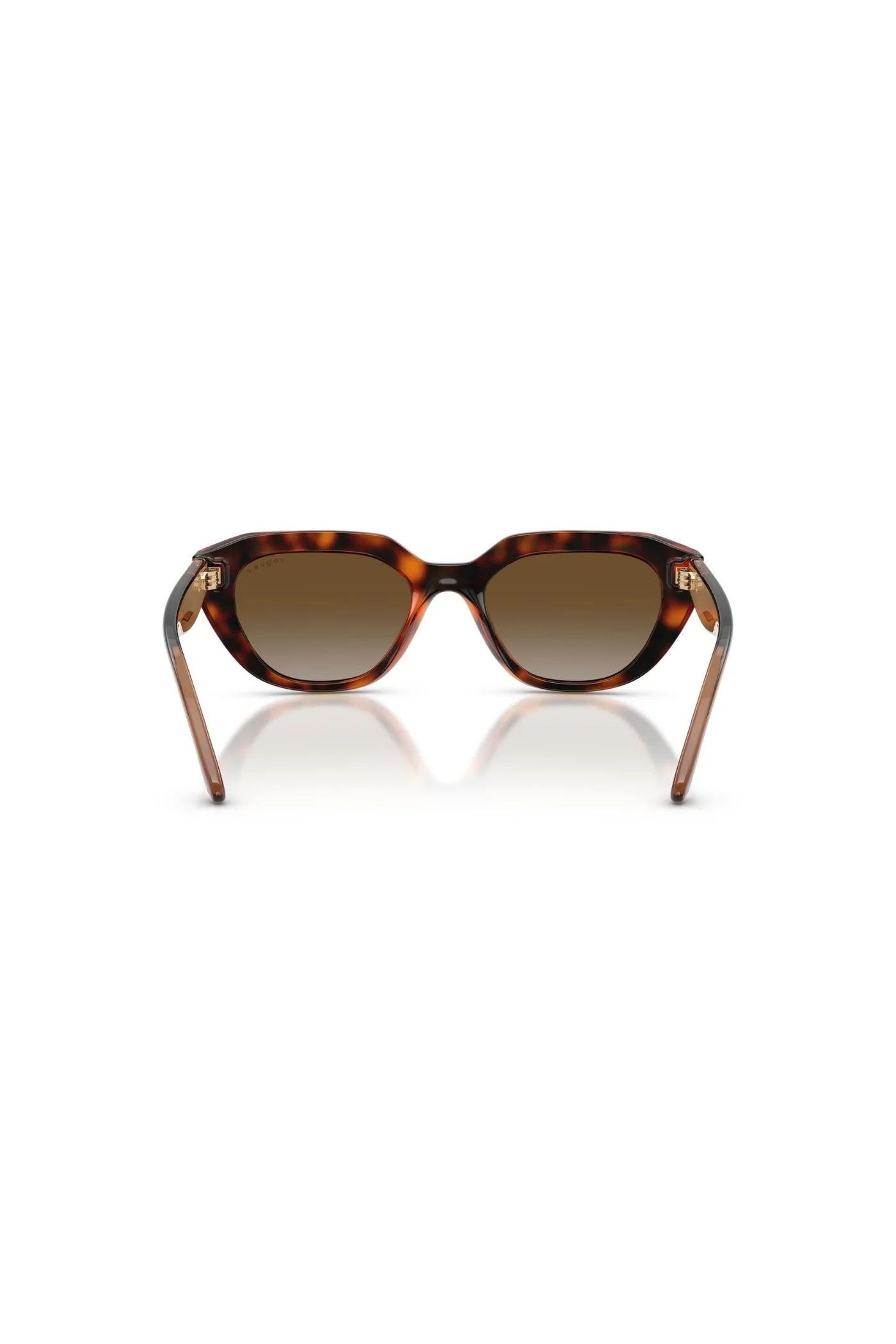 Irregular Frame/ Brown Lens - Brown - Image 4