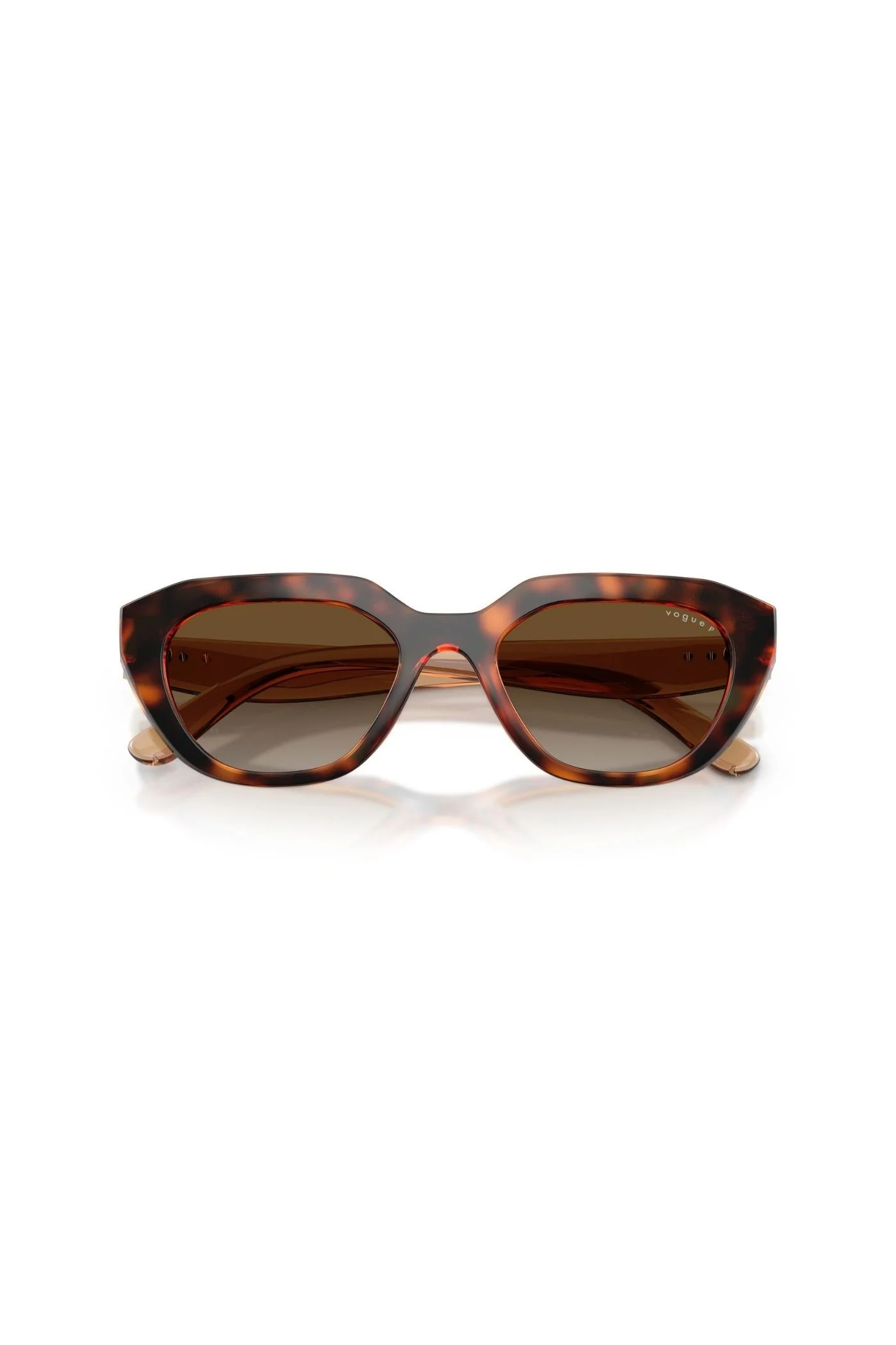 Irregular Frame/ Brown Lens - Brown - Image 5