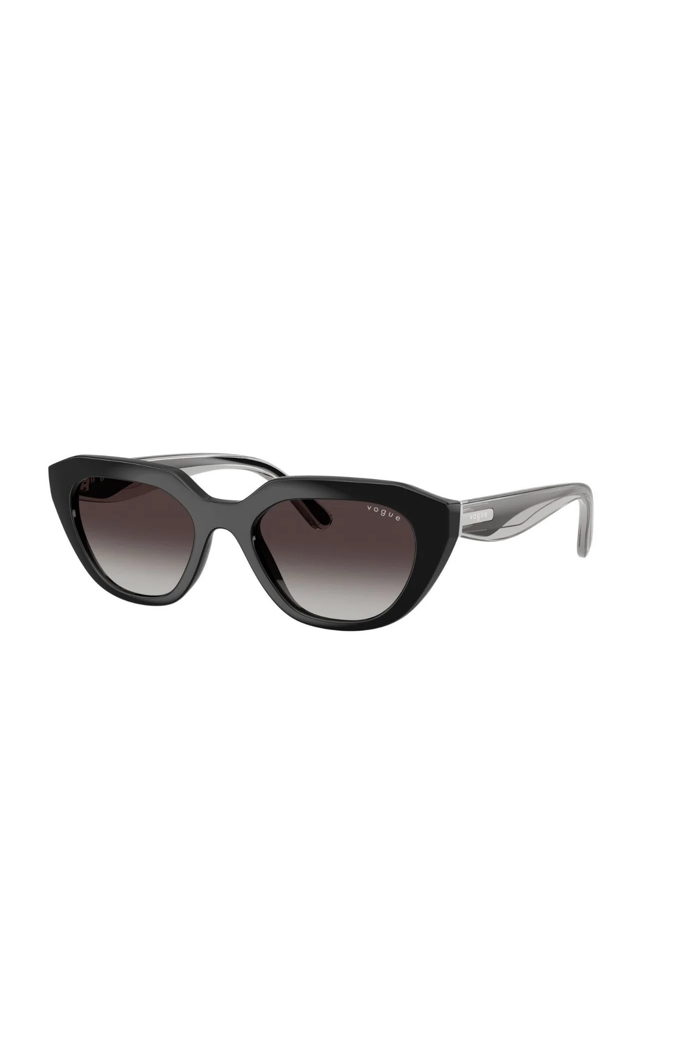 Irregular Frame/ Grey Lens - Black - Image 2