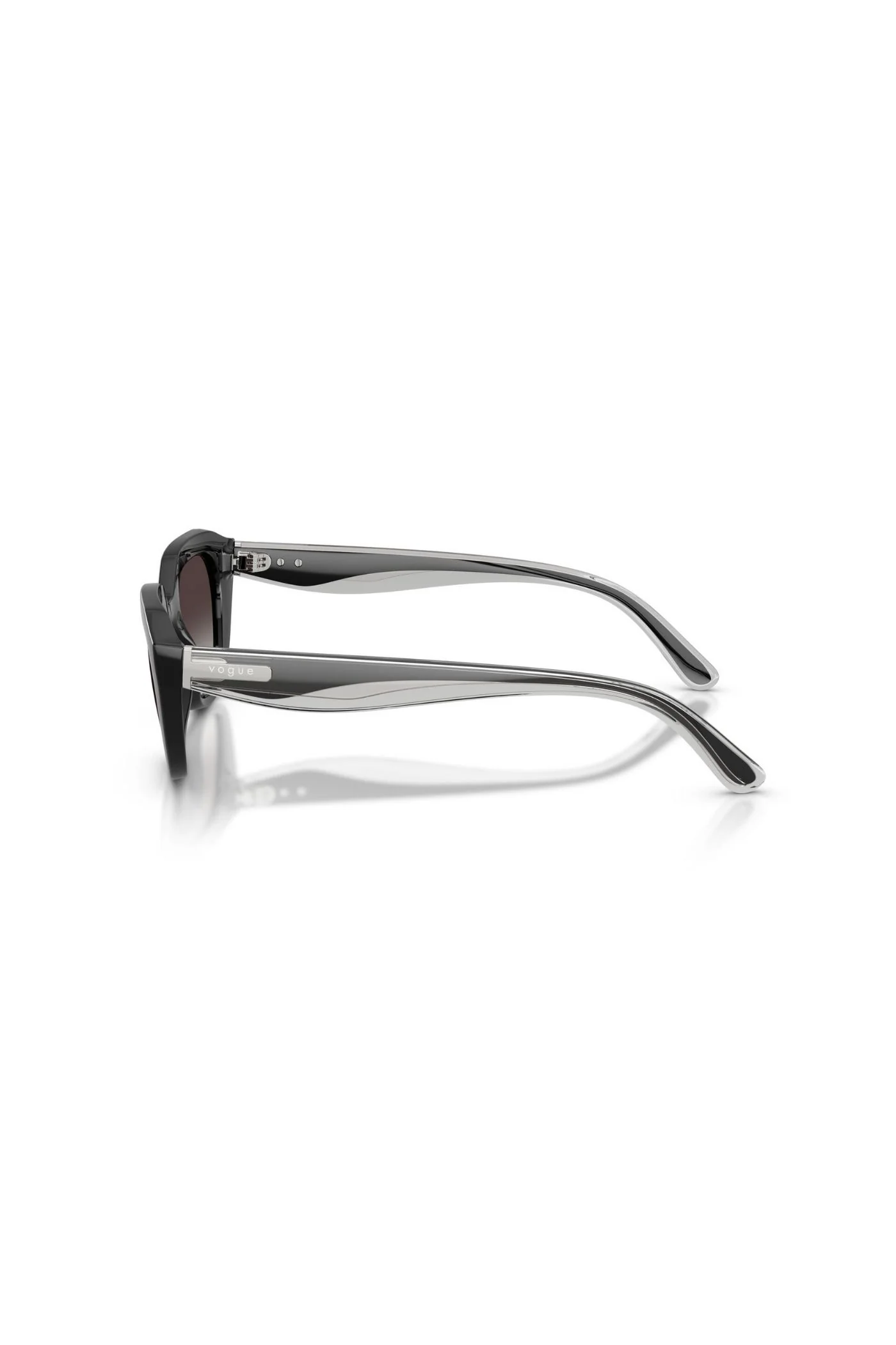 Irregular Frame/ Grey Lens - Black - Image 3