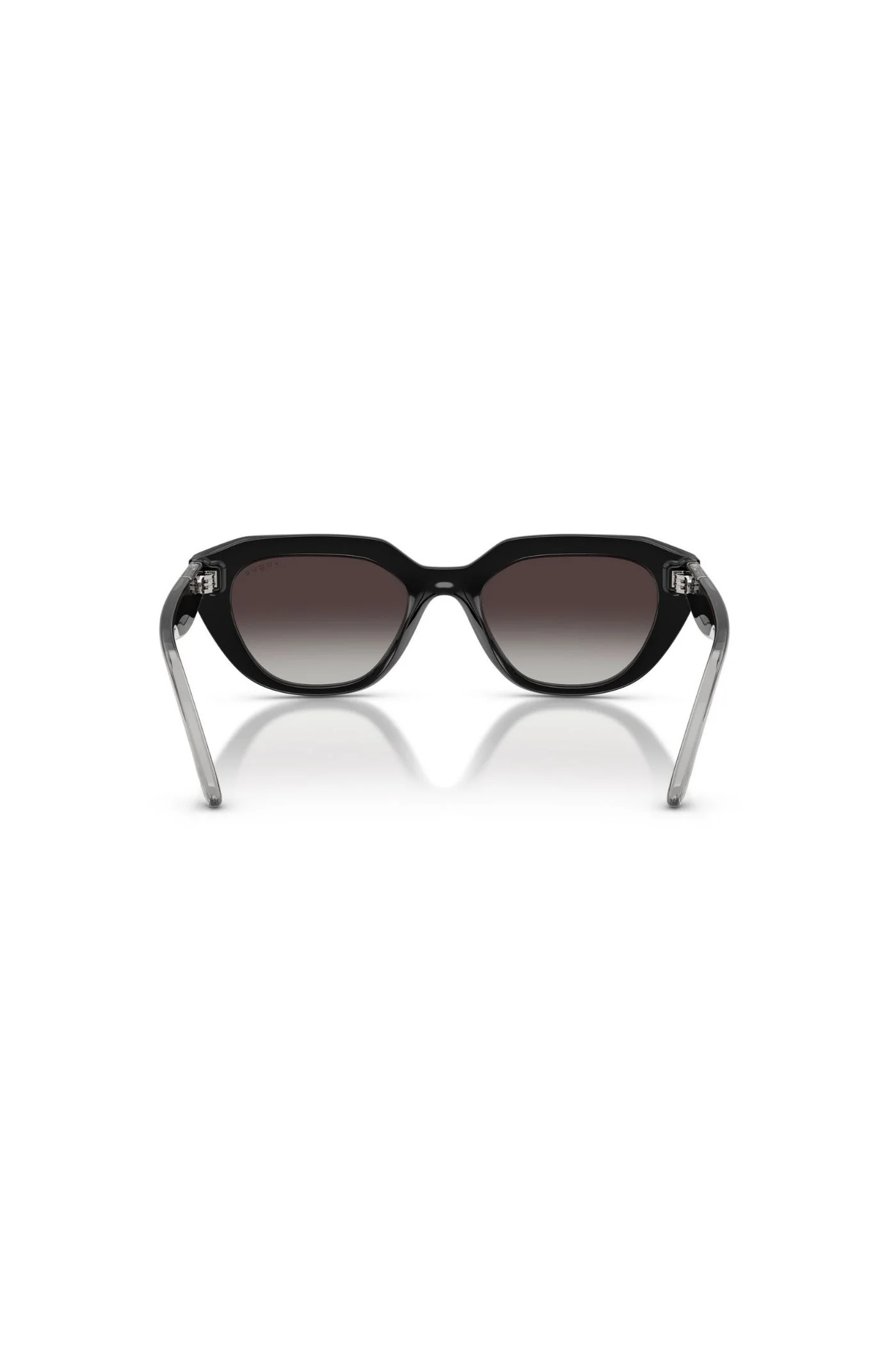 Irregular Frame/ Grey Lens - Black - Image 4