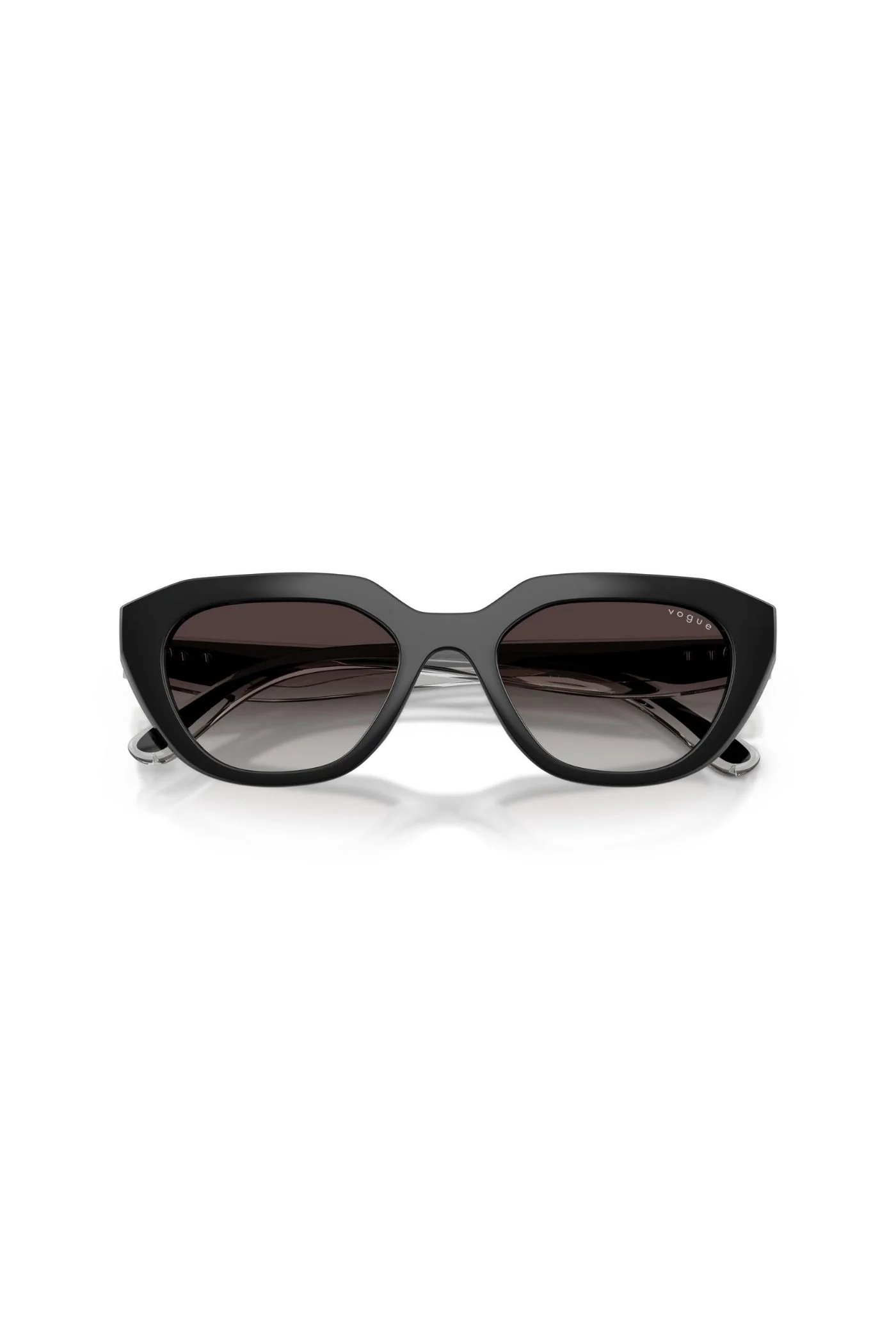 Irregular Frame/ Grey Lens - Black - Image 5