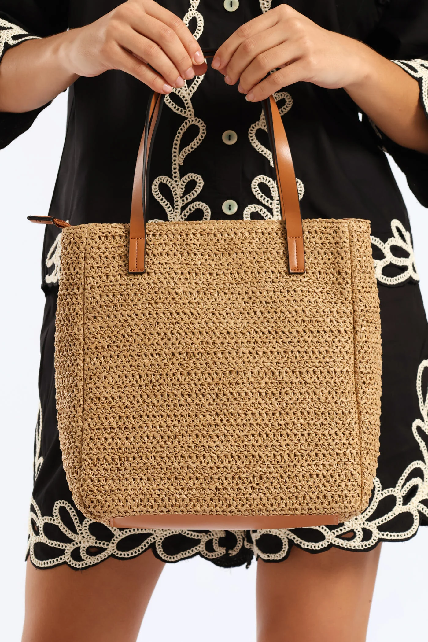 Isla Tote Bag - Tan - Image 2