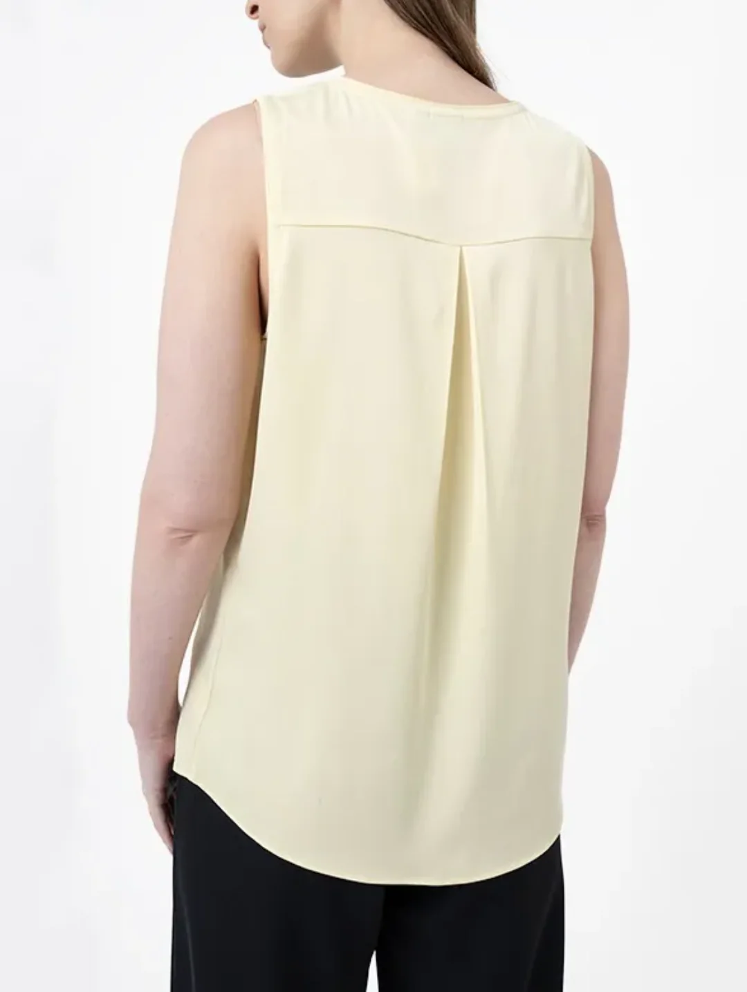 Isla V-Neck Blouse - Yellow - Image 2