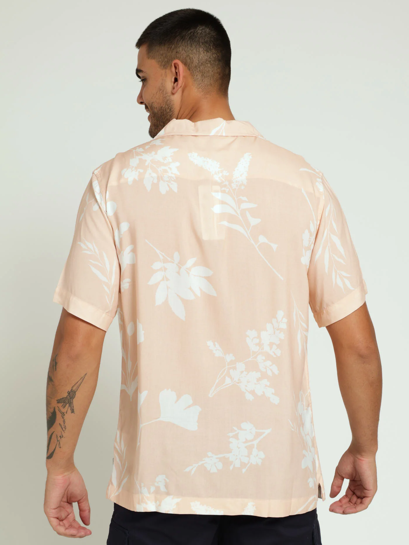 Island Cutout Shirt - Tangerine - Image 4