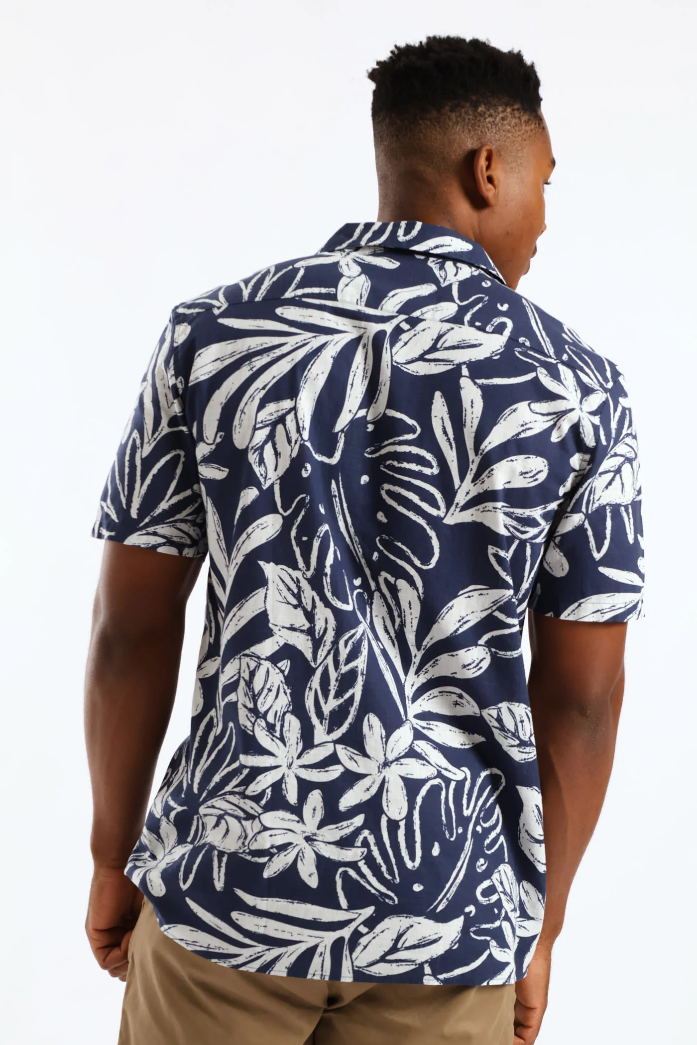 Island Floral Resort Shirt - Blue - Image 4