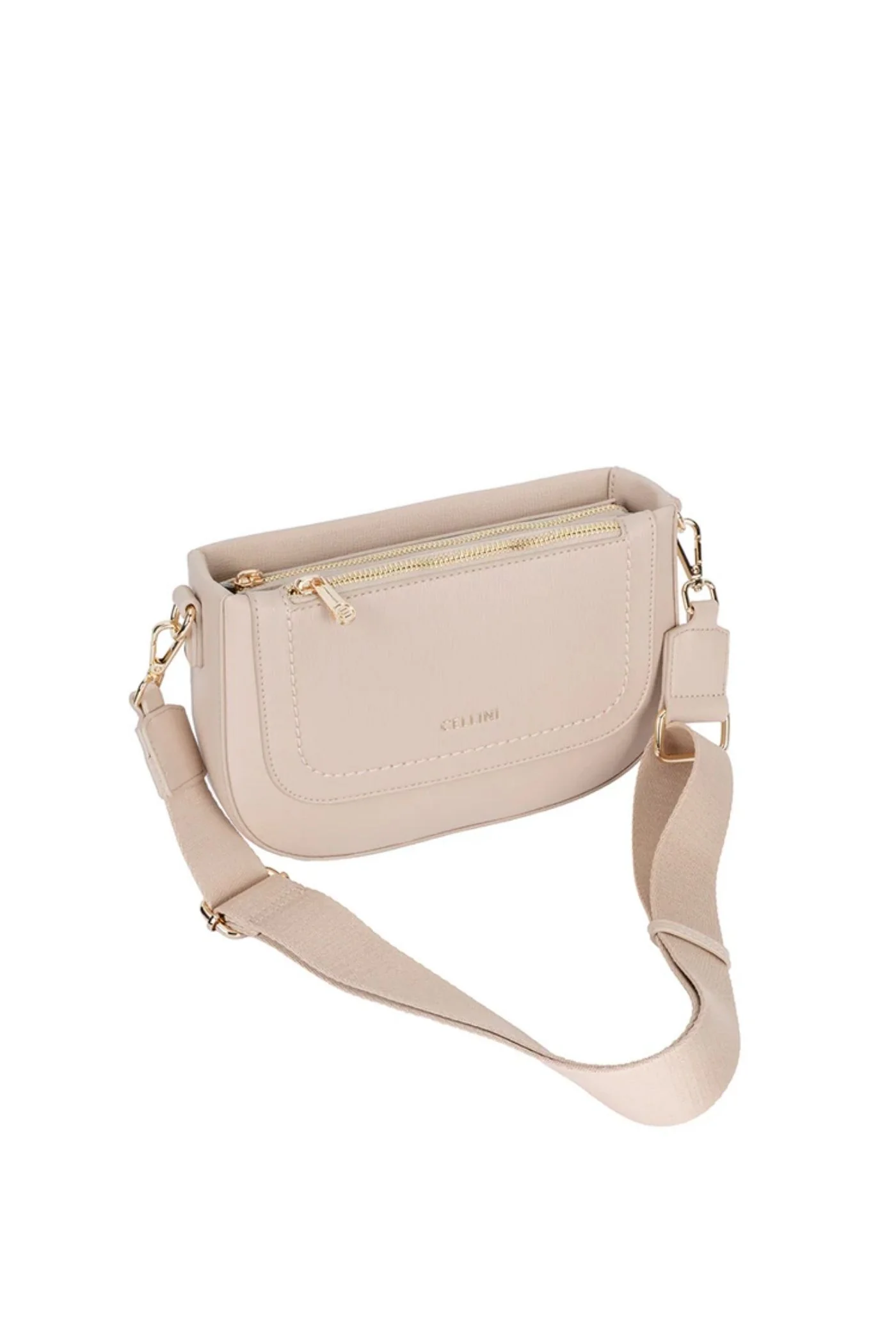 Ivy Crossbody Sling Bag - Beige - Image 2