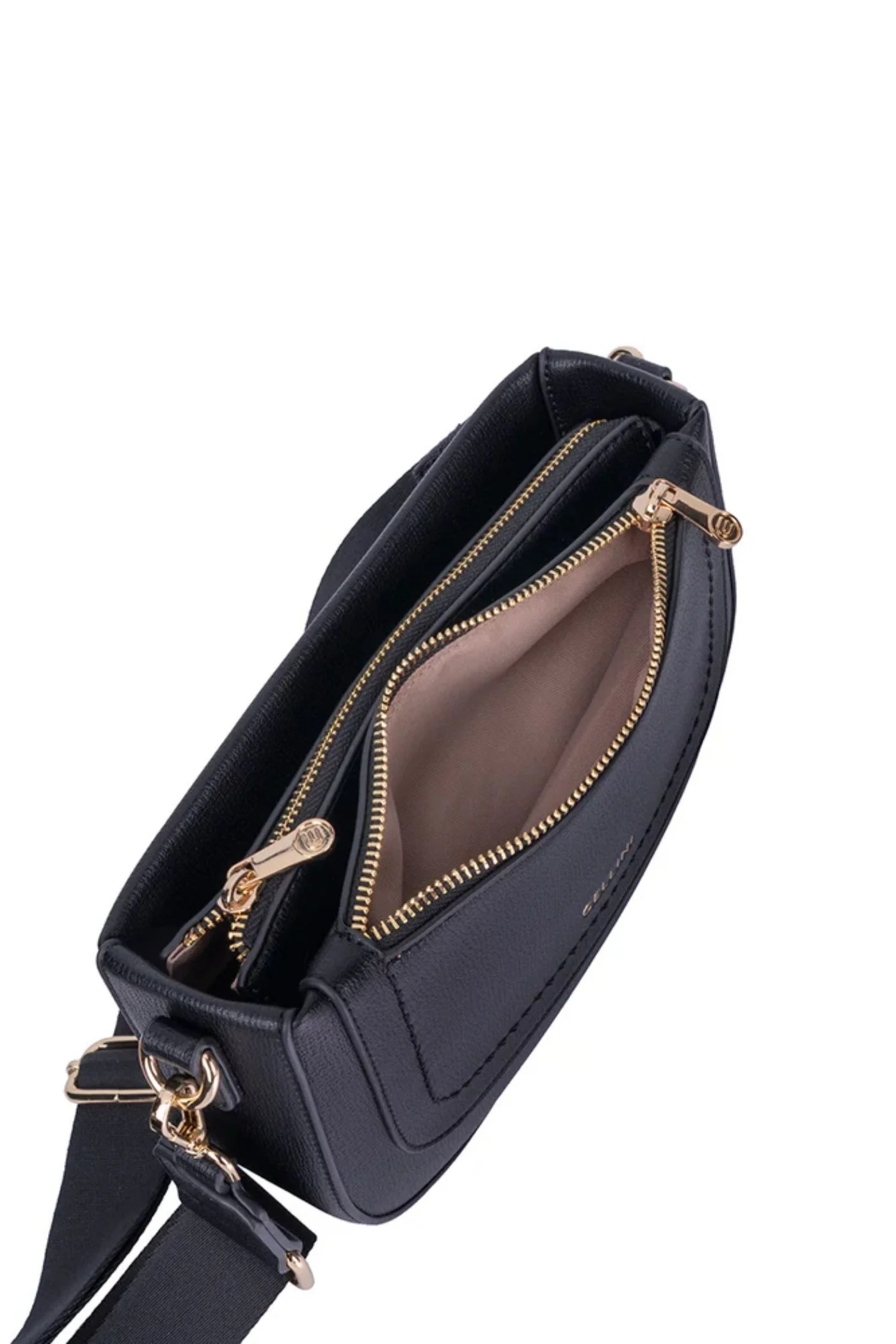 Ivy Crossbody Sling Bag - Black - Image 3