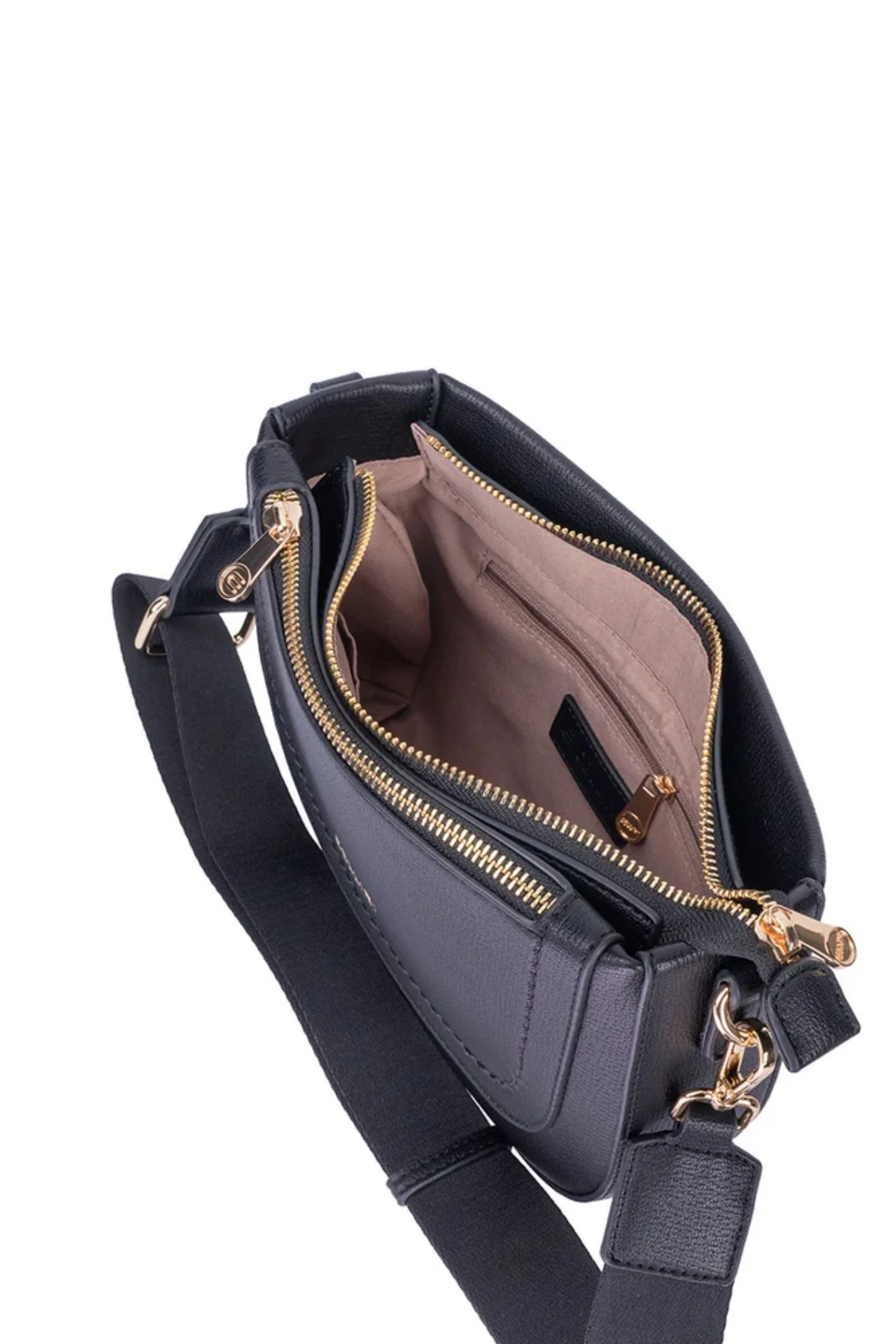 Ivy Crossbody Sling Bag - Black - Image 4