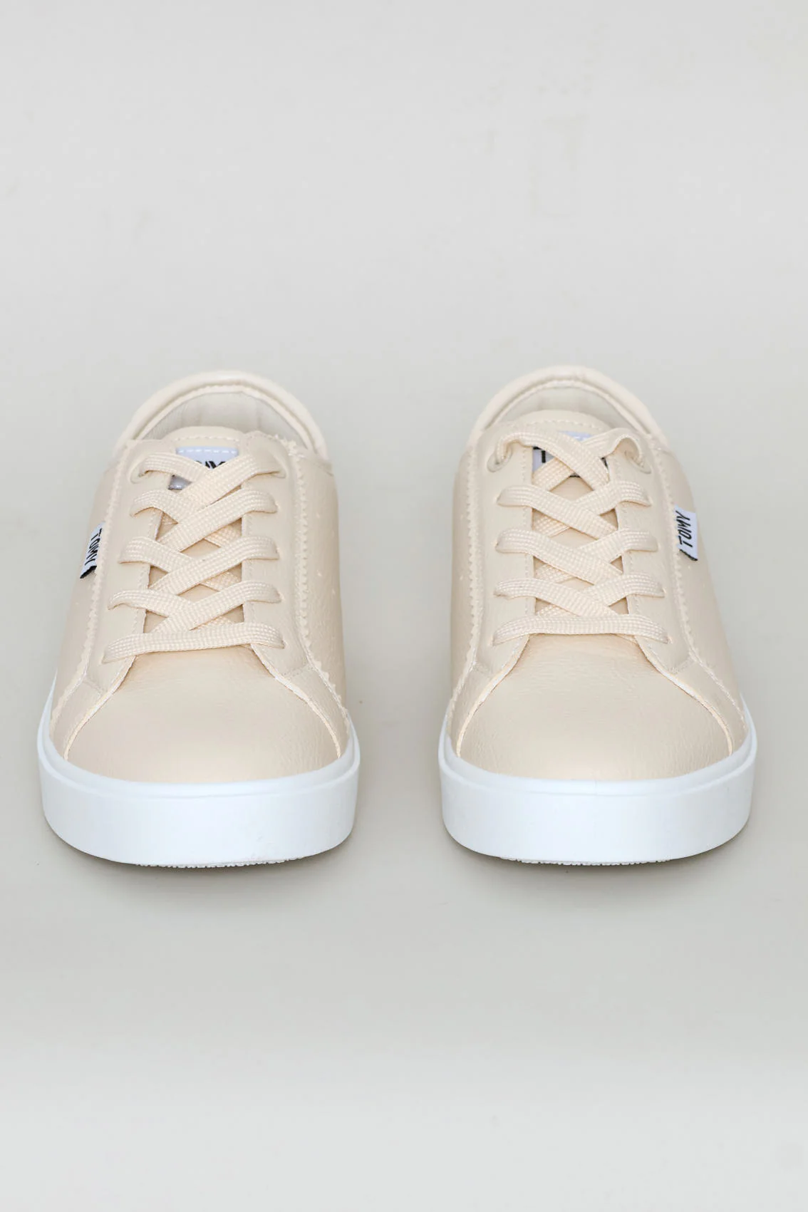 Ivy Lace Up Platform Sneaker - Beige - Image 6