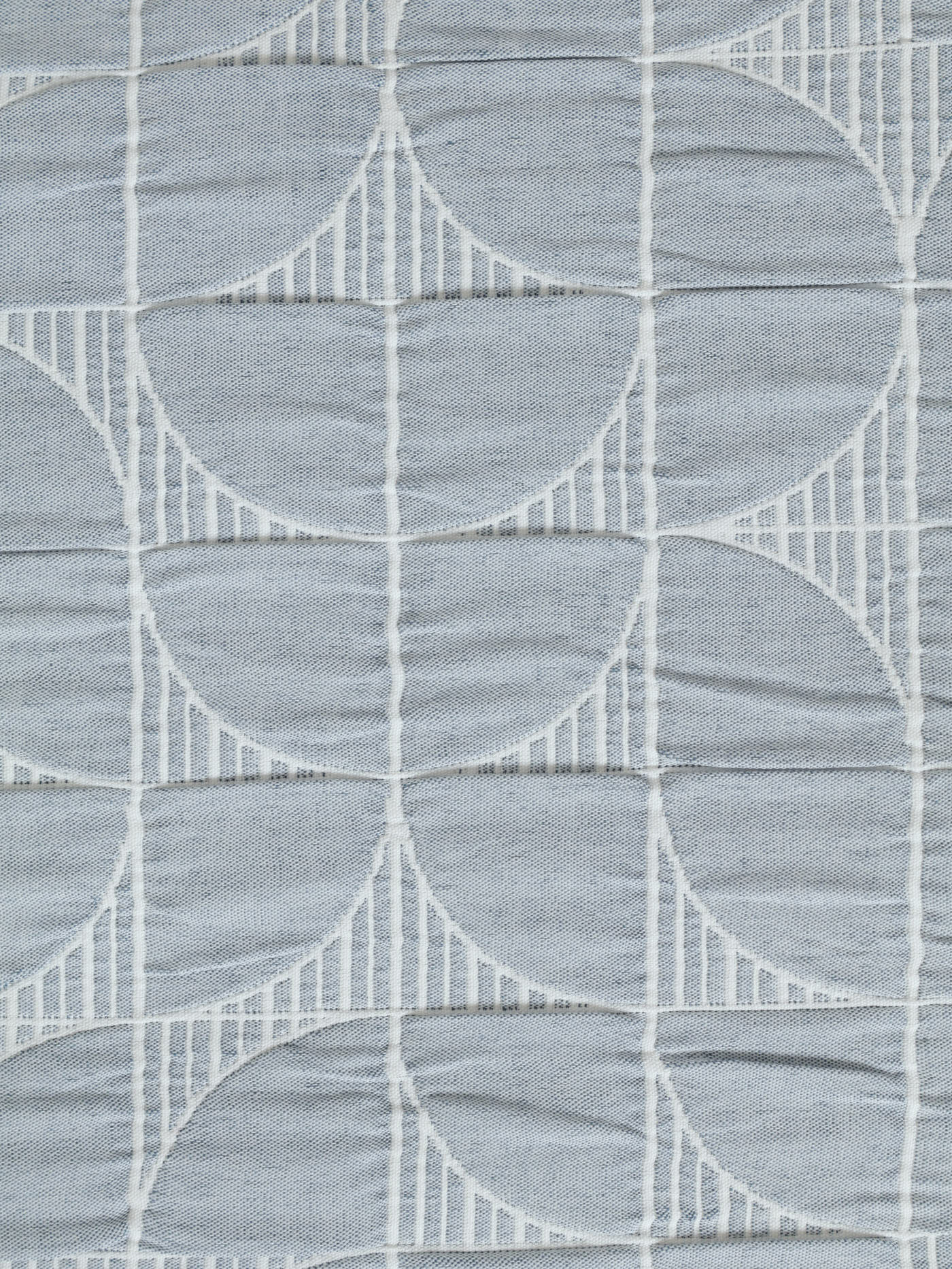 Jacquard Geo Circle Duvet Cover Set - Image 3