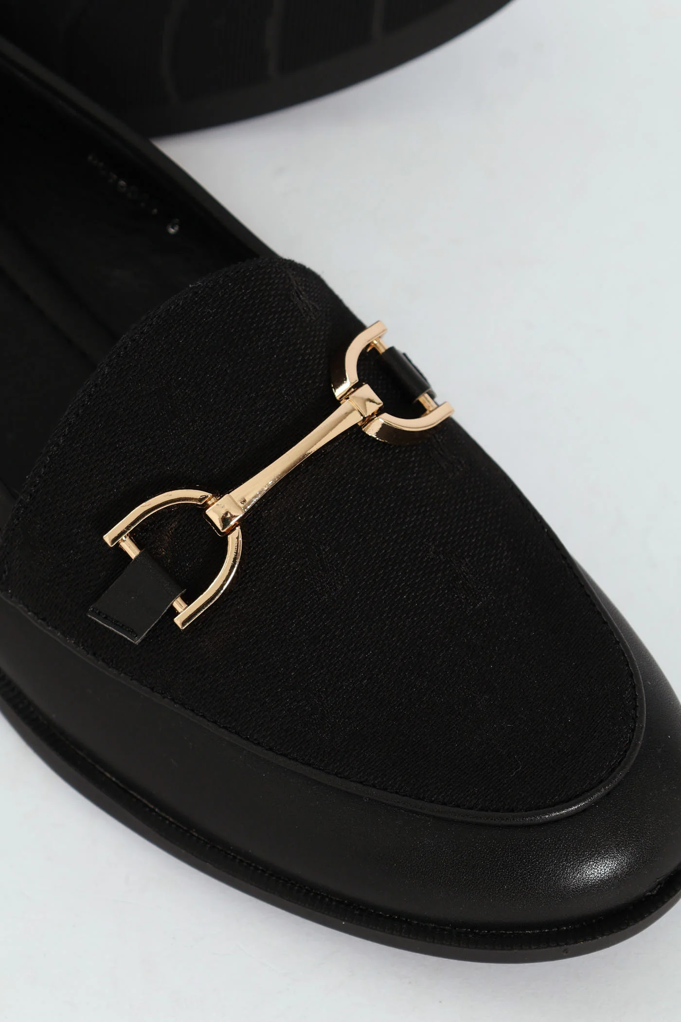 Jacquard Monogram Horsebit Loafer - Black - Image 2
