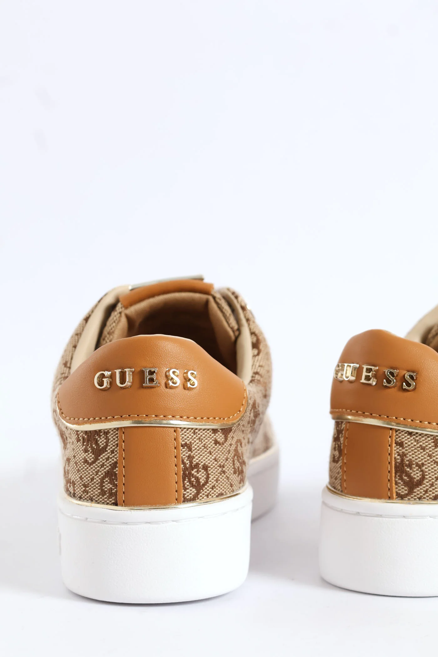 Jacquard Print Sneaker - Beige - Image 3