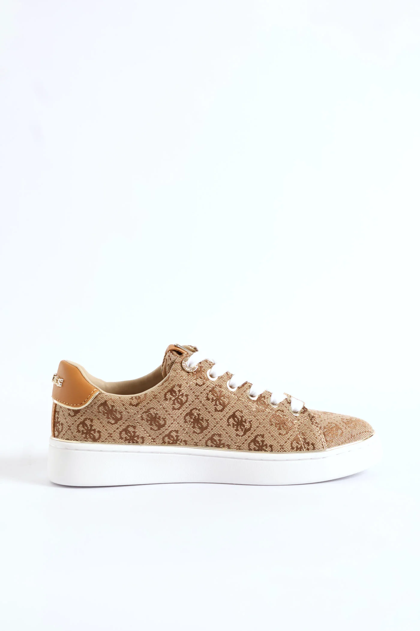 Jacquard Print Sneaker - Beige - Image 4
