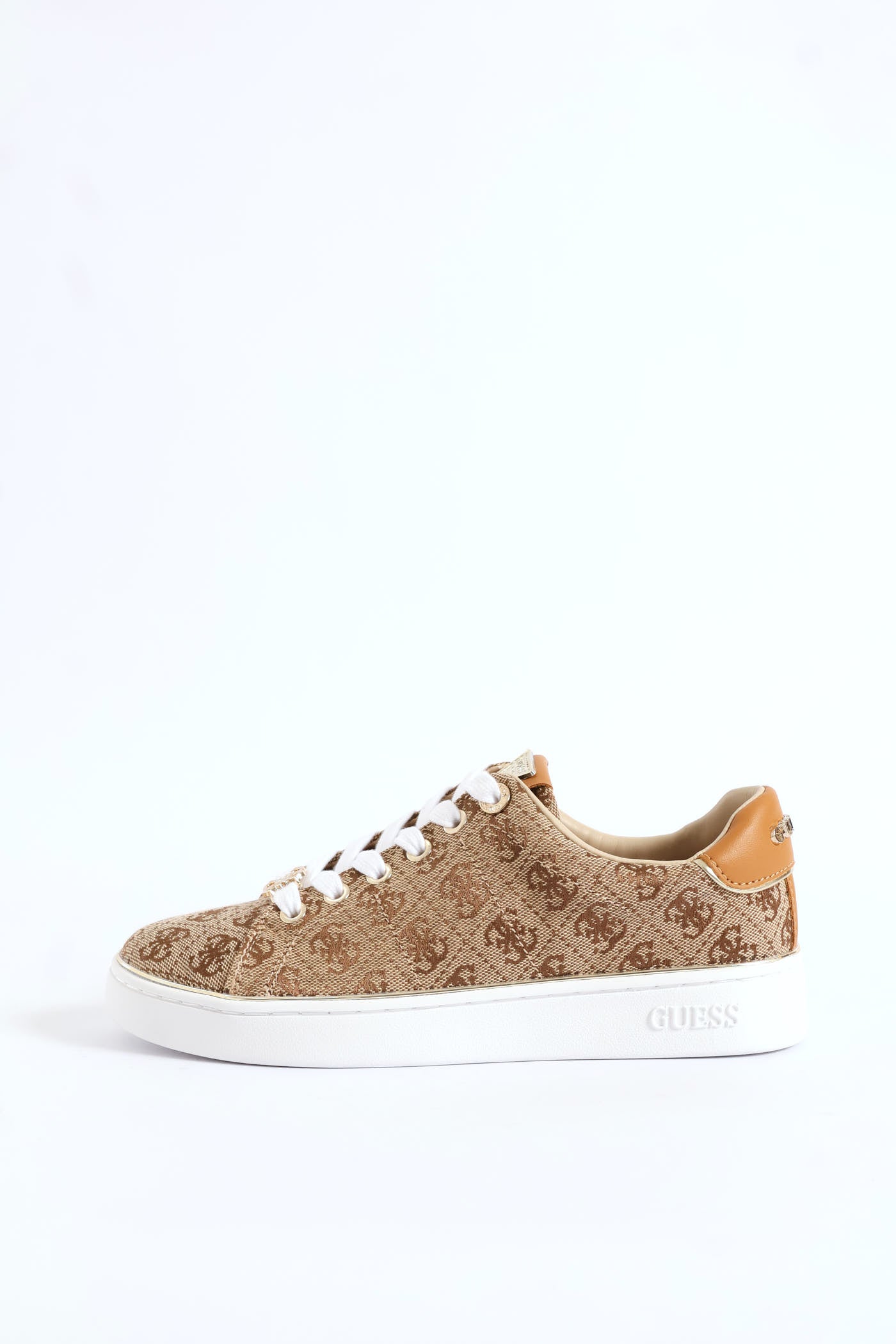 Jacquard Print Sneaker - Beige - Image 5