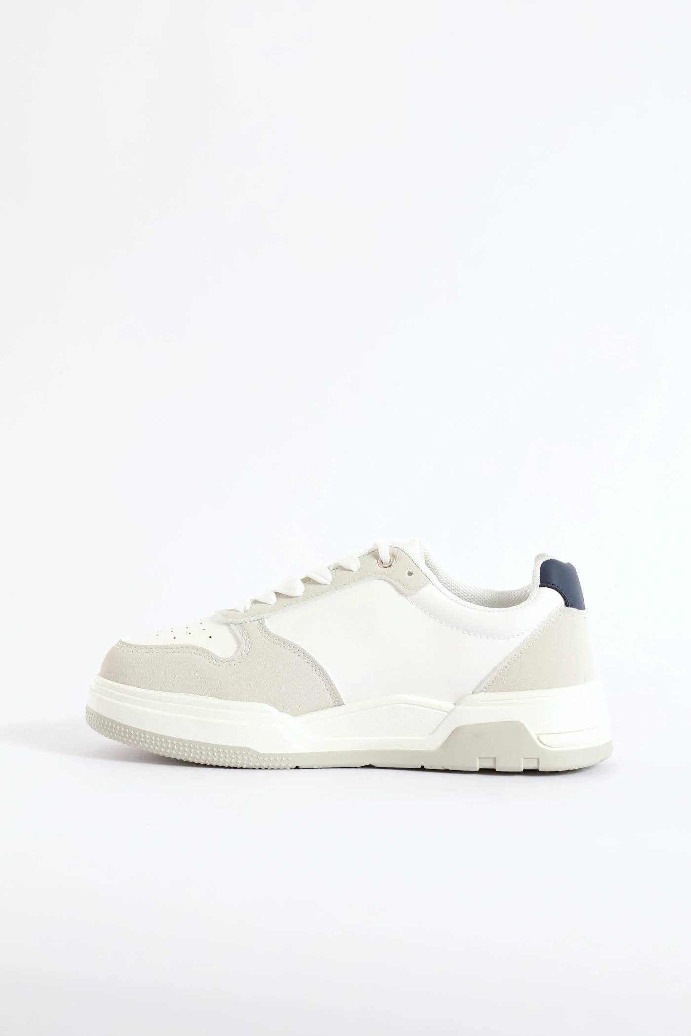 Jagged 1 Wax Nubuck Sneaker - White - Image 4