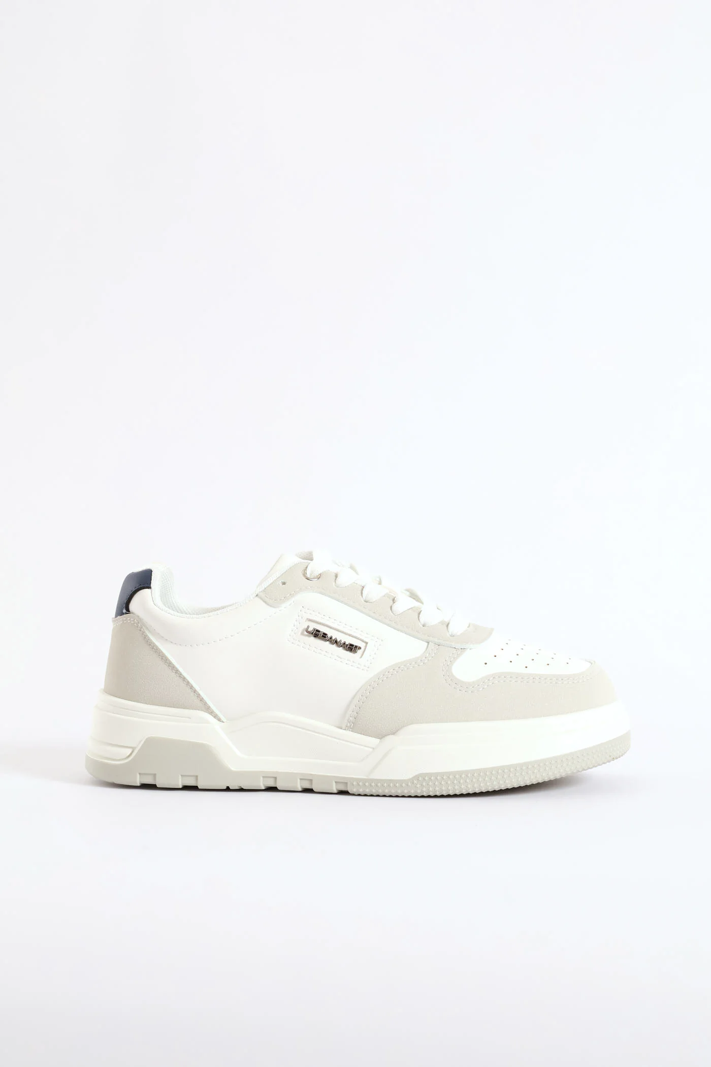 Jagged 1 Wax Nubuck Sneaker - White - Image 5