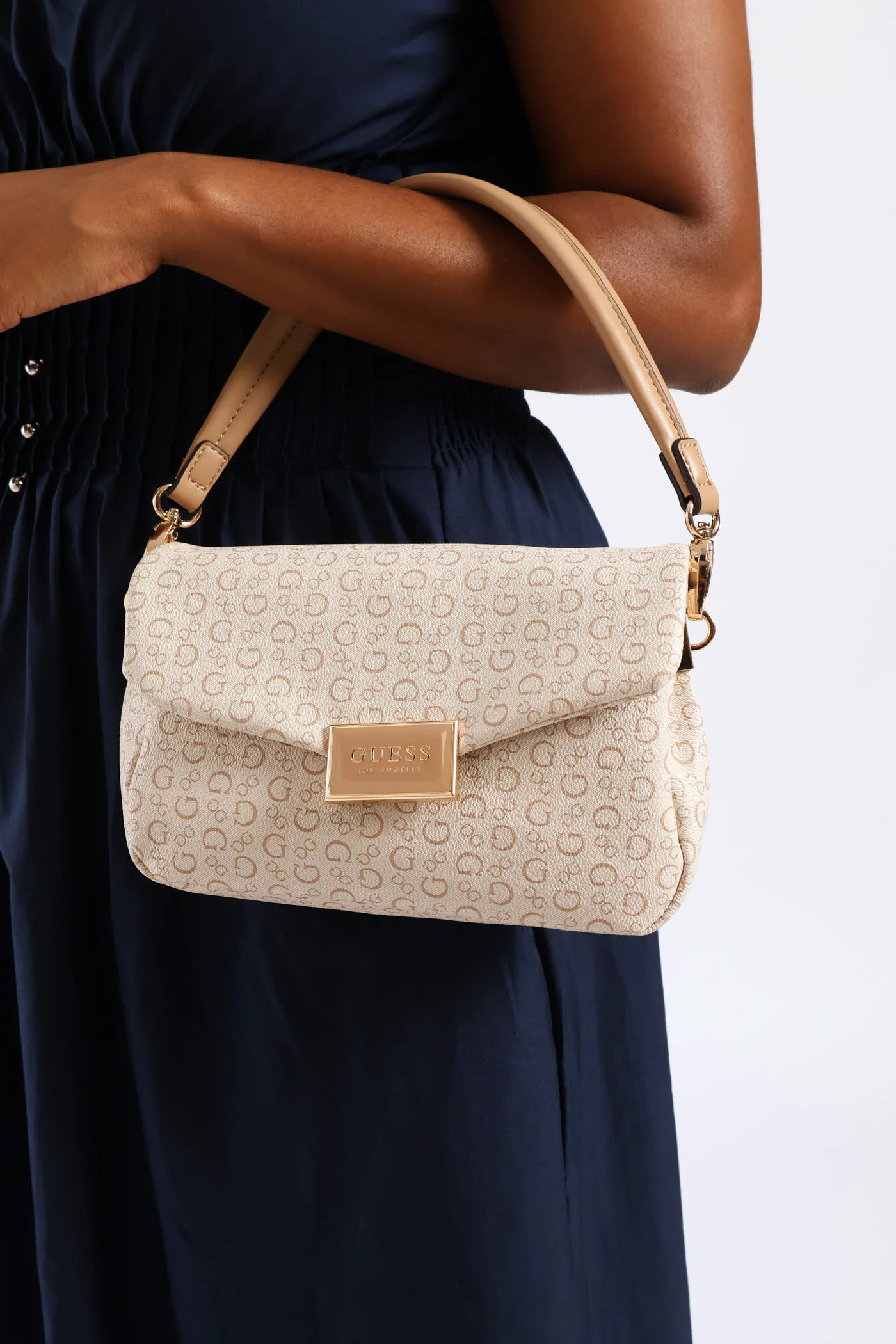 Jarson Crossbody Flap Bag - Khaki - Image 2