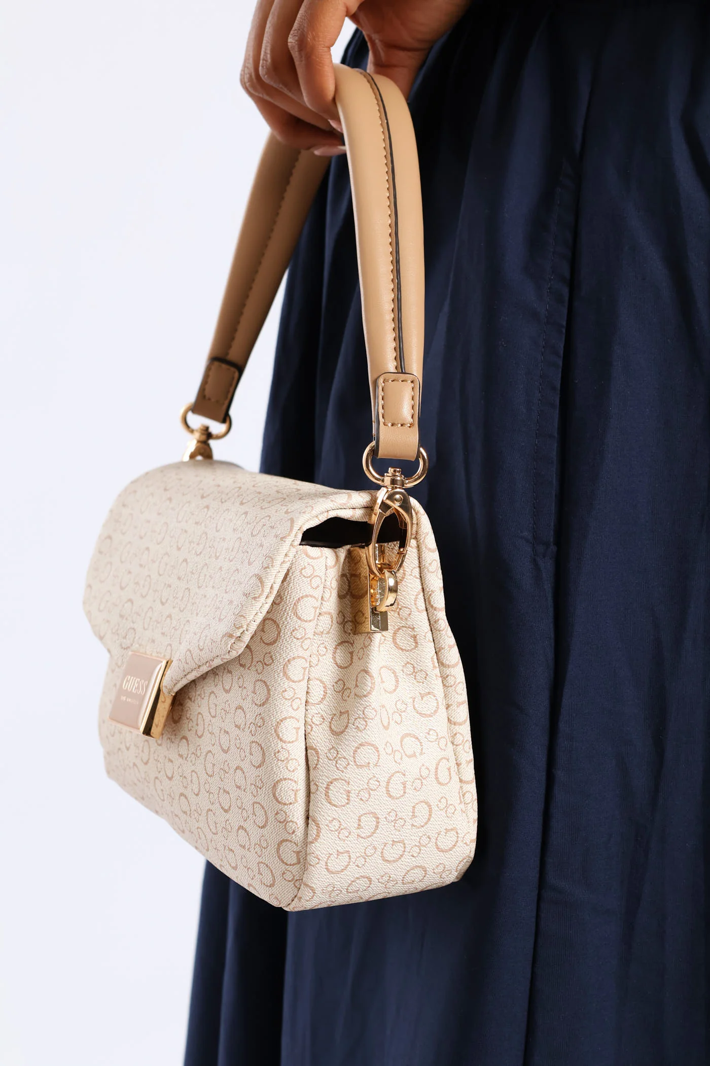 Jarson Crossbody Flap Bag - Khaki - Image 4