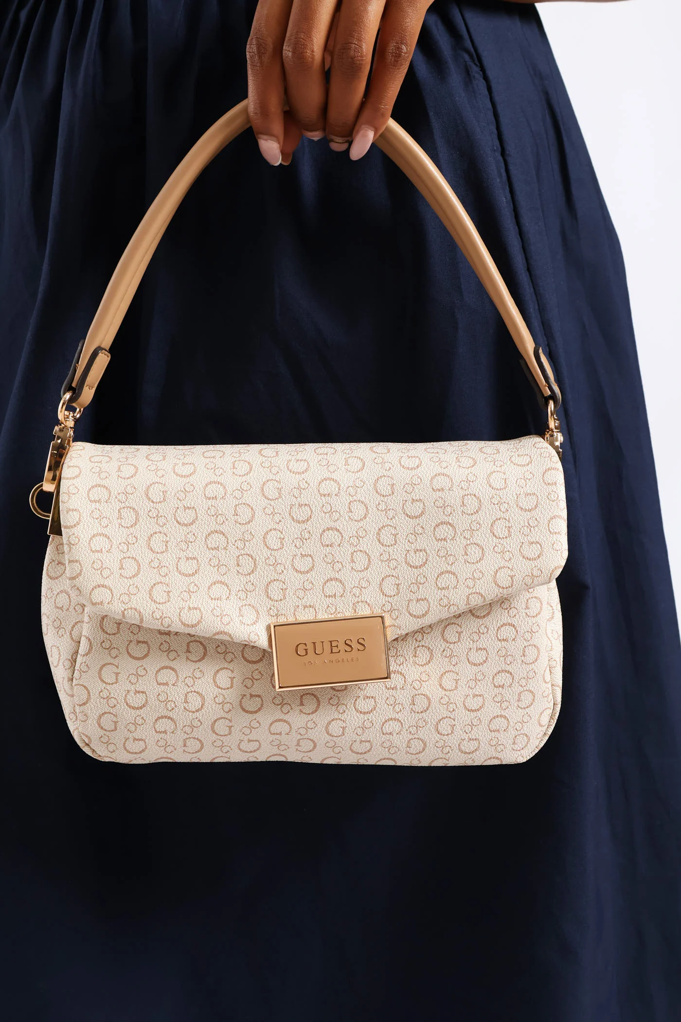 Jarson Crossbody Flap Bag - Khaki - Image 5