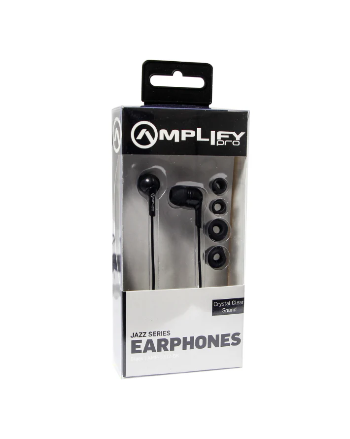 Jazz Series Earphones Black - Image 3