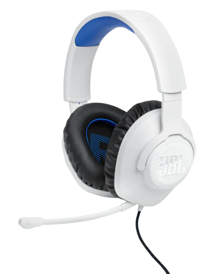 Quantum 100P Wired PS Over Ear Gaming Headphones - White - Image 10