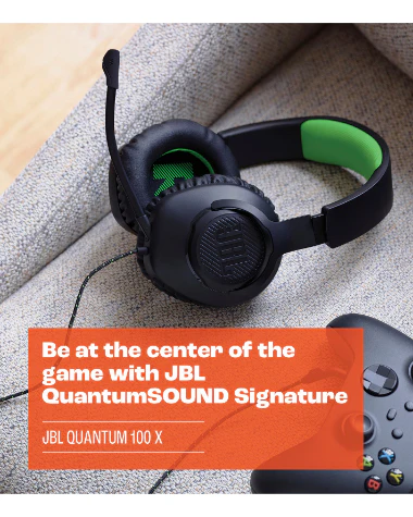 Quantum 100X Wired XBOX Over Ear Gaming Headphones - Black - Image 13