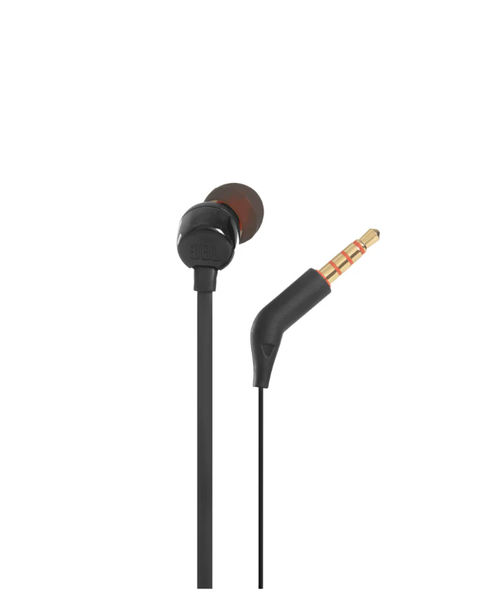 Tune 110 Wired In Ear Headphones With Mic - Black - Image 5