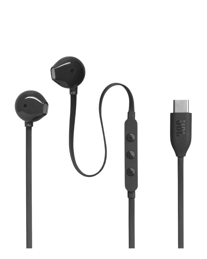 Tune 305C Hi-Res USB-C Wired In Ear Headphones - Black - Image 7