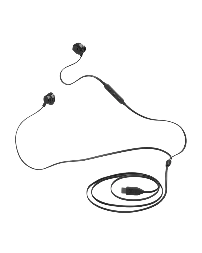 Tune 305C Hi-Res USB-C Wired In Ear Headphones - Black - Image 8
